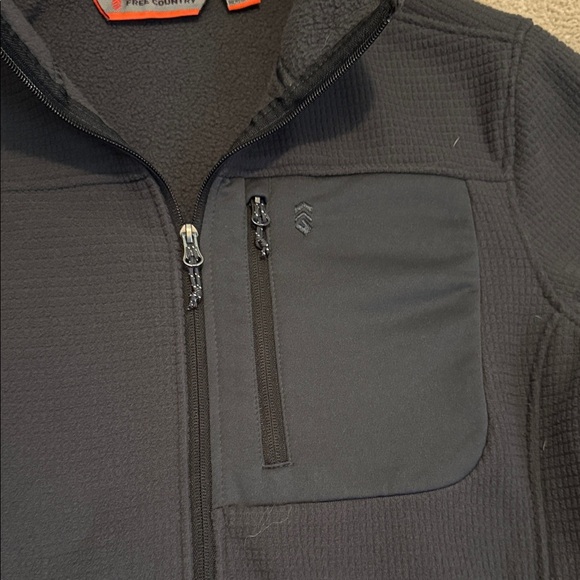 Free Country Men's Dark Gray Lightweight Jacket - Picture 3 of 7